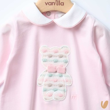 Tutina in cotone orsetto Tutina