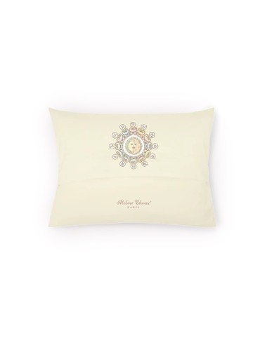 Cuscino Zodiac Yellow satin Mussole e Bavette