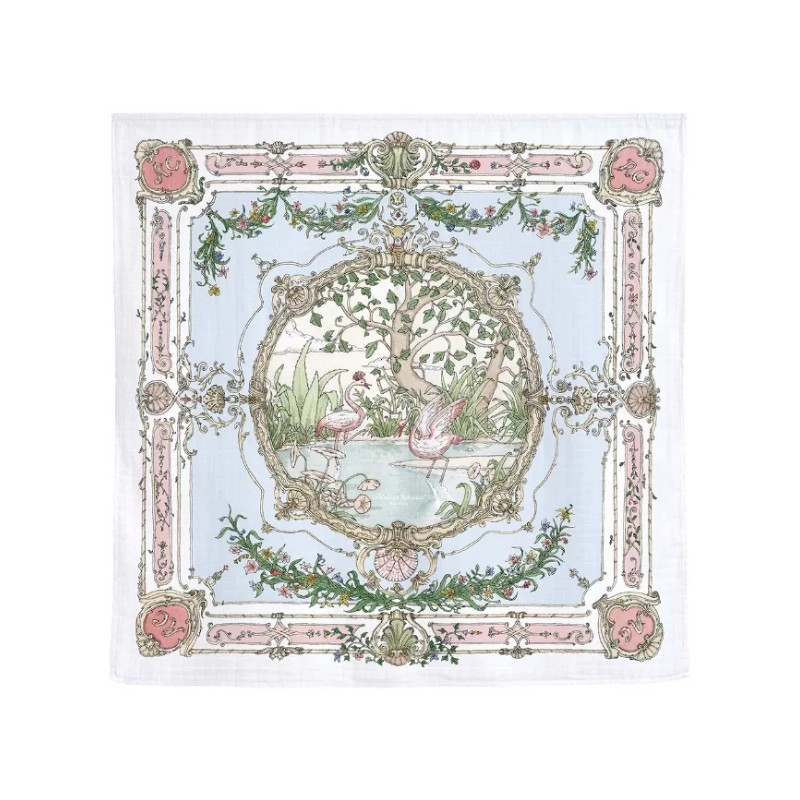 Mussola Arazzo Azzurro Mussole e Bavette