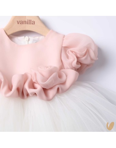 Tulle dress with band