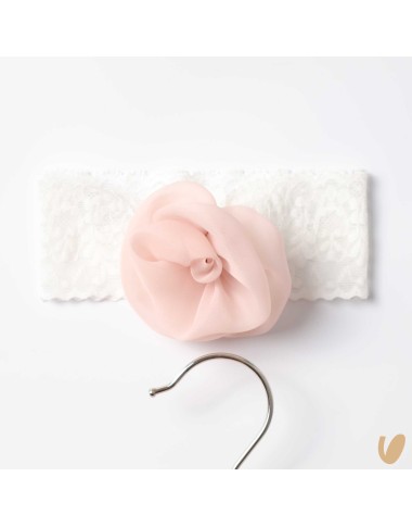 Abito in tulle con fascia Battesimo