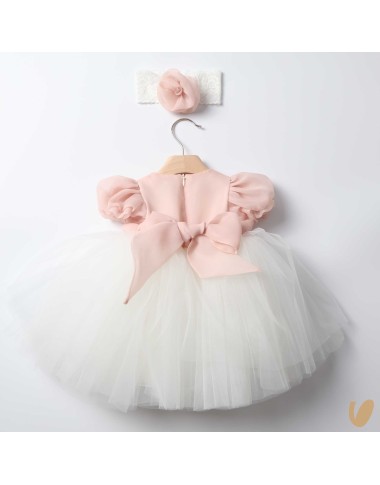 Tulle dress with band