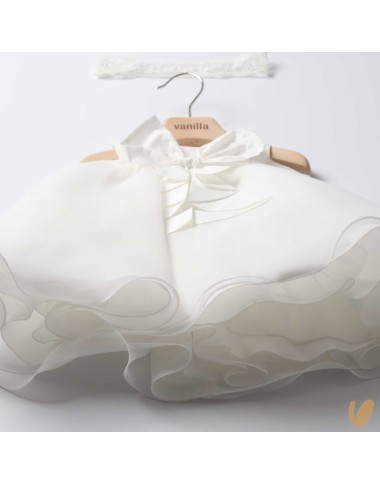 Chiffon dress and band