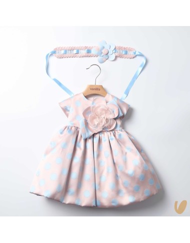 Polka dot dress and band