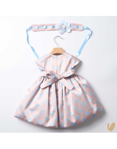 Polka dot dress and band