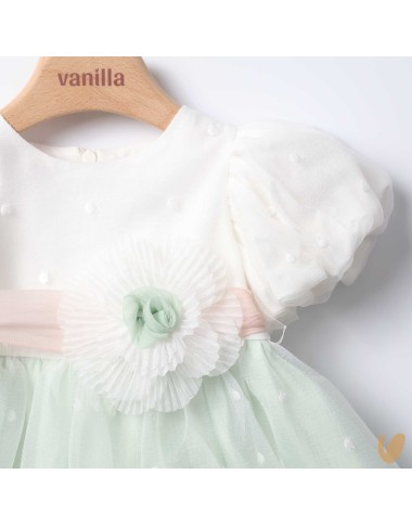 Organza dress and band