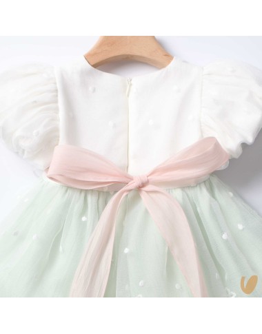 Organza dress and band