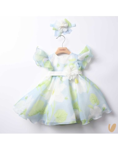 Abito in chiffon e fascia Abito e Tute