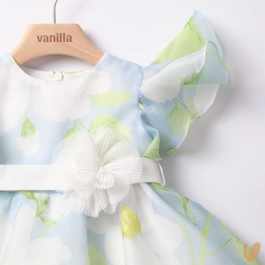 Abito in chiffon e fascia Abito e Tute