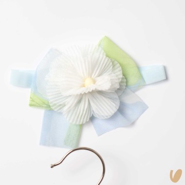 Abito in chiffon e fascia Abito e Tute