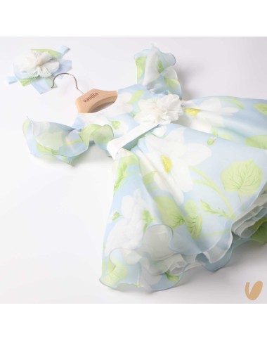 Abito in chiffon e fascia Abito e Tute