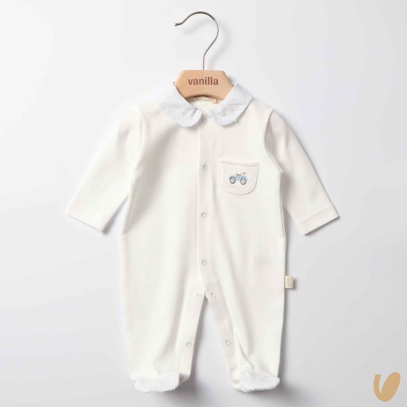 Tutina cotone macchinina Tutina