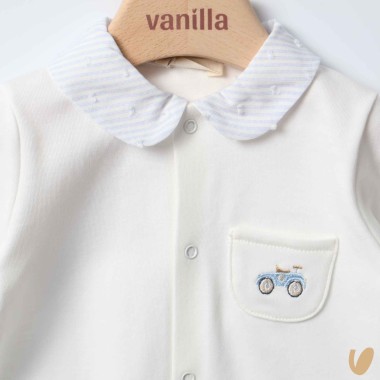 Tutina cotone macchinina Tutina