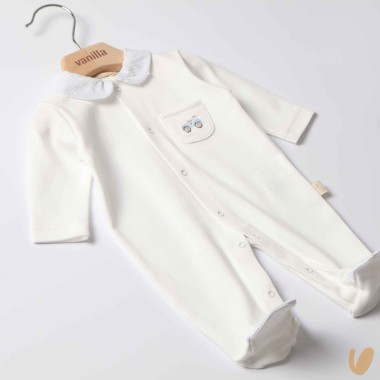 Tutina cotone macchinina Tutina