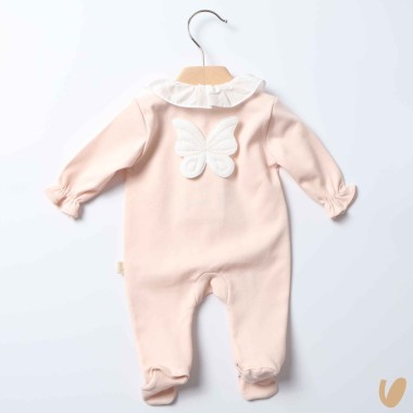 Tutina cotone farfalla Completo e Pagliaccetto