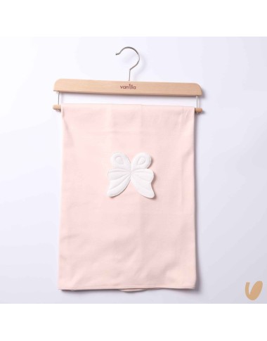 Butterfly cotton blanket