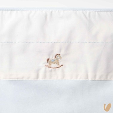 Coperta cotone cavallo a dondolo Coperta e Lenzuola