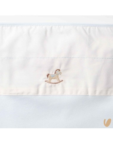 Rocking horse cotton blanket