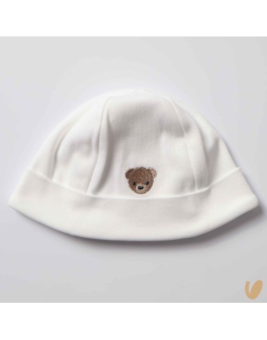 Cappellino cotone orsetto Cappello e Babbucce