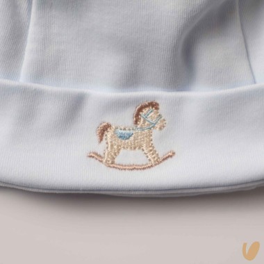 Cappellino cotone dondolo Cappello e Babbucce