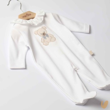 Tutina cotone orsetto Tutina