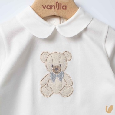 Tutina cotone orsetto Tutina