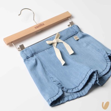 Short in chambray Gonna e Shorts