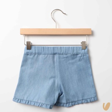 Short in chambray Gonna e Shorts