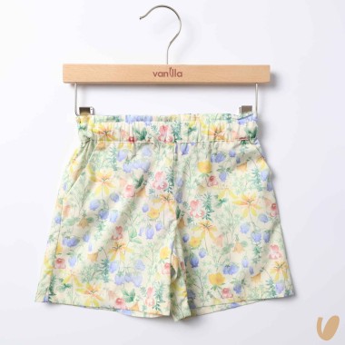 Short in liberty fabric Gonna e Shorts