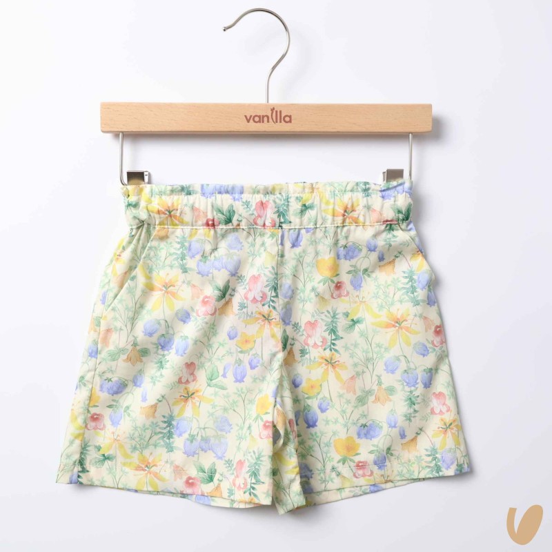 Short in liberty fabric Gonna e Shorts