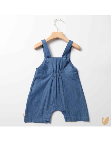 Salopette in chambray Bermuda e Salopette