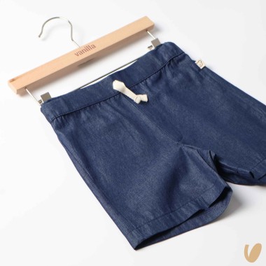 Bermuda in chambray jeans e Bermuda