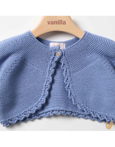 Giacchino corto smerlato Cardigan e Maglia