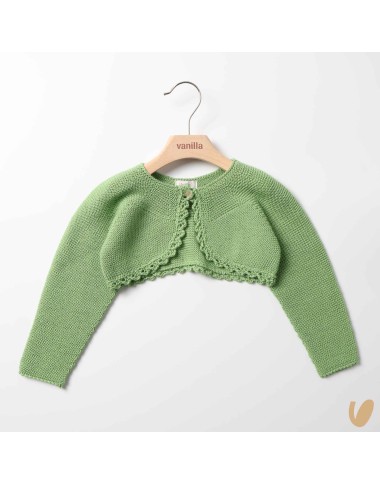 Giacchino corto smerlato Cardigan e Maglia