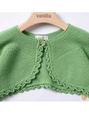 Giacchino corto smerlato Cardigan e Maglia