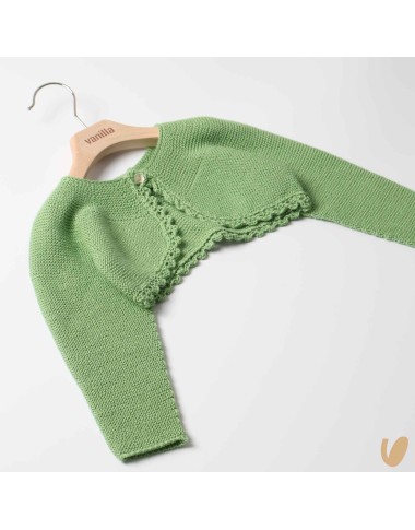 Giacchino corto smerlato Cardigan e Maglia