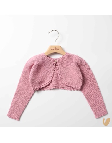 Giacchino corto smerlato Cardigan e Maglia