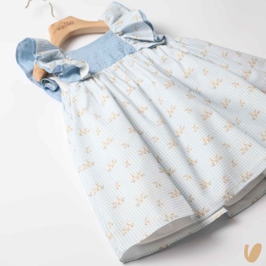 Abito vichy coniglietti Abito e Tuta