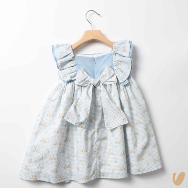 Abito vichy coniglietti Abito e Tuta