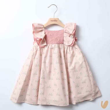 Abito vichy coniglietti Abito e Tuta