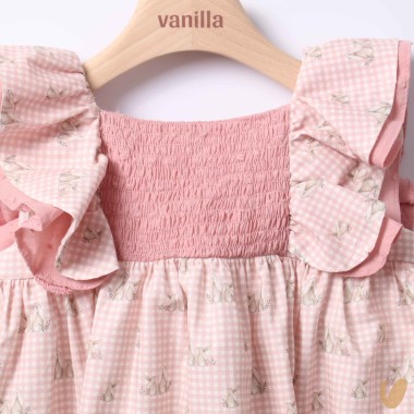 Abito vichy coniglietti Abito e Tuta