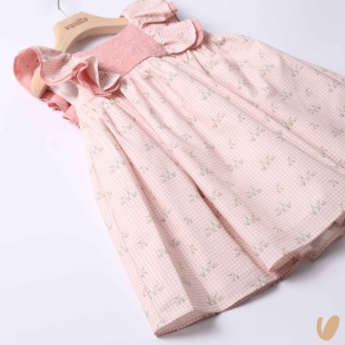 Abito vichy coniglietti Abito e Tuta