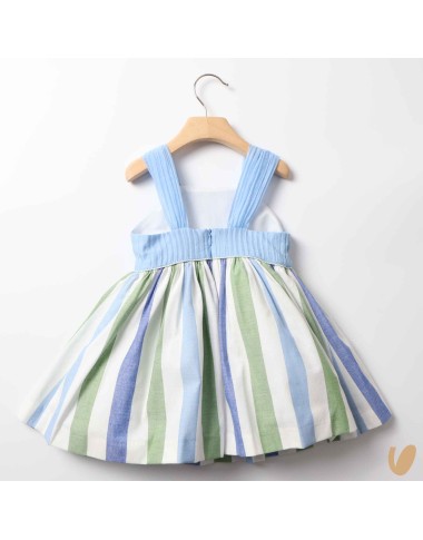 Lines dress with bow