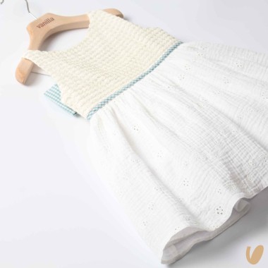 Abito sangallo crochet e vichy Abito e Tuta