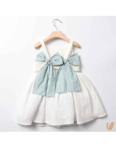 Abito sangallo crochet e vichy Abito e Tuta