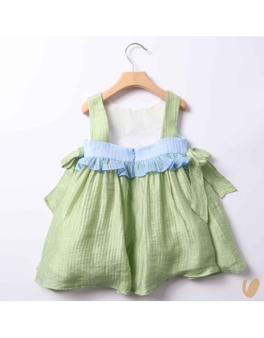 Abito bicolore fiocchi Abito e Tuta