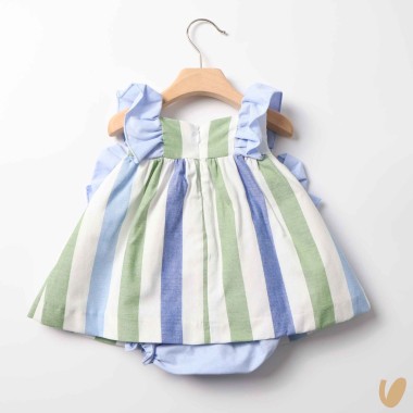 Mini abito fiocchi e culotte Abito e Tute