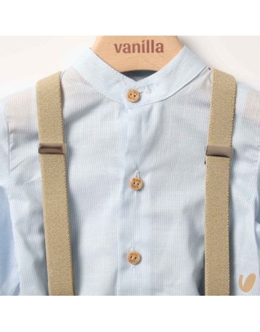 Camicia bretelle e short Completo e Pagliaccetto