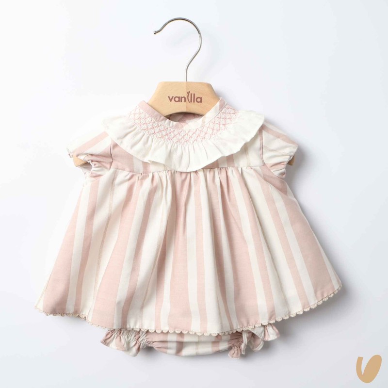 Mini abito righe e culotte Abito e Tute