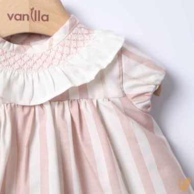 Mini abito righe e culotte Abito e Tute